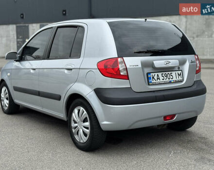 Серый Хендай Гетц, объемом двигателя 1.4 л и пробегом 189 тыс. км за 5200 $, фото 7 на Automoto.ua