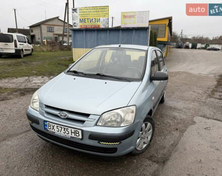 Серый Хендай Гетц, объемом двигателя 1.34 л и пробегом 175 тыс. км за 2500 $, фото 3 на Automoto.ua