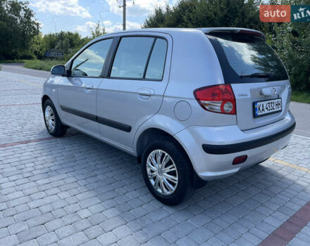 Серый Хендай Гетц, объемом двигателя 1.4 л и пробегом 168 тыс. км за 5400 $, фото 11 на Automoto.ua