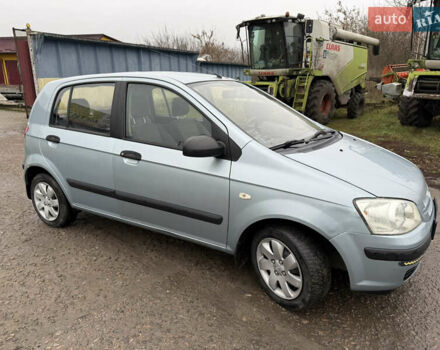 Серый Хендай Гетц, объемом двигателя 1.34 л и пробегом 175 тыс. км за 2500 $, фото 7 на Automoto.ua