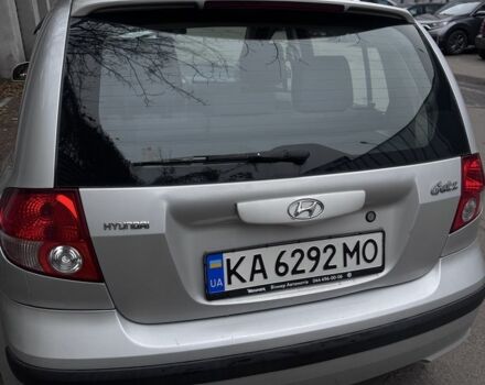 Серый Хендай Гетц, объемом двигателя 1.3 л и пробегом 215 тыс. км за 3900 $, фото 3 на Automoto.ua