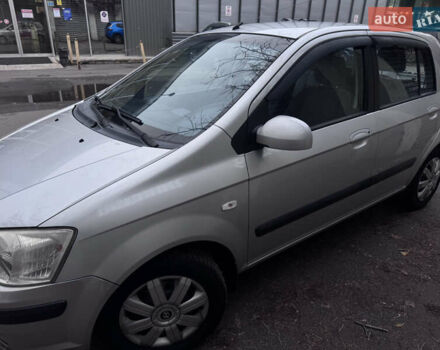 Серый Хендай Гетц, объемом двигателя 1.34 л и пробегом 215 тыс. км за 3650 $, фото 4 на Automoto.ua