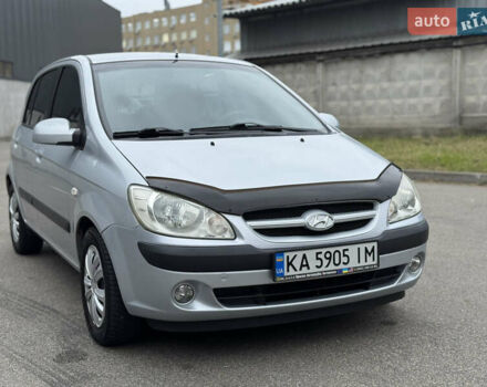 Серый Хендай Гетц, объемом двигателя 1.4 л и пробегом 189 тыс. км за 5200 $, фото 2 на Automoto.ua