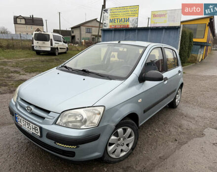 Серый Хендай Гетц, объемом двигателя 1.34 л и пробегом 175 тыс. км за 2500 $, фото 2 на Automoto.ua