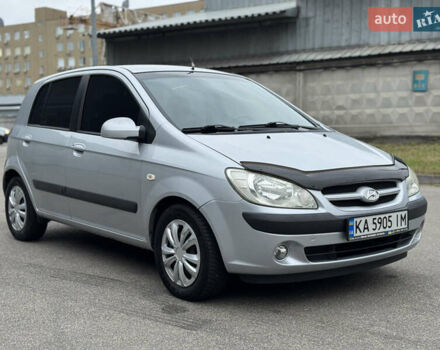 Серый Хендай Гетц, объемом двигателя 1.4 л и пробегом 189 тыс. км за 5200 $, фото 3 на Automoto.ua