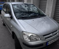 Серый Хендай Гетц, объемом двигателя 1.34 л и пробегом 215 тыс. км за 3650 $, фото 1 на Automoto.ua