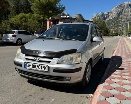 Сірий Хендай Гетц, об'ємом двигуна 1.3 л та пробігом 150 тис. км за 3999 $, фото 3 на Automoto.ua