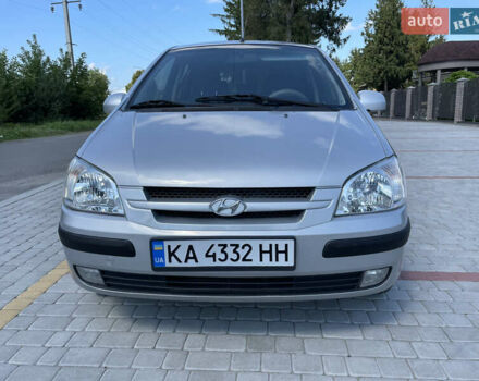 Серый Хендай Гетц, объемом двигателя 1.4 л и пробегом 168 тыс. км за 5400 $, фото 3 на Automoto.ua