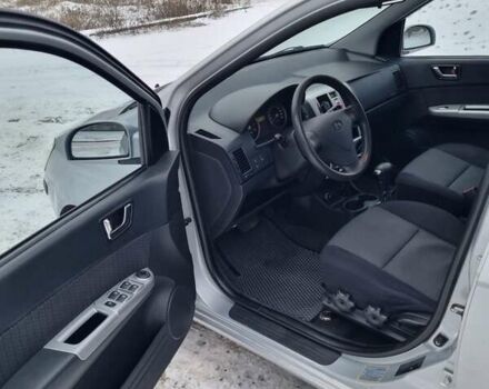 Серый Хендай Гетц, объемом двигателя 1.4 л и пробегом 190 тыс. км за 4900 $, фото 14 на Automoto.ua