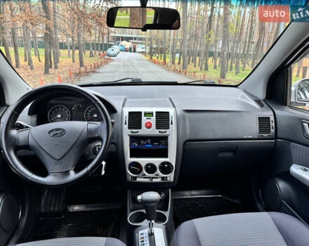 Серый Хендай Гетц, объемом двигателя 1.4 л и пробегом 149 тыс. км за 5500 $, фото 21 на Automoto.ua