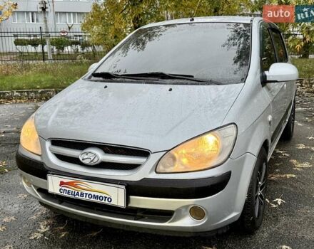 Серый Хендай Гетц, объемом двигателя 1.59 л и пробегом 120 тыс. км за 5990 $, фото 5 на Automoto.ua
