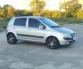 Серый Хендай Гетц, объемом двигателя 1.6 л и пробегом 190 тыс. км за 3300 $, фото 1 на Automoto.ua