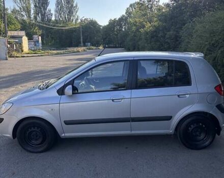 Серый Хендай Гетц, объемом двигателя 1.4 л и пробегом 208 тыс. км за 4000 $, фото 7 на Automoto.ua