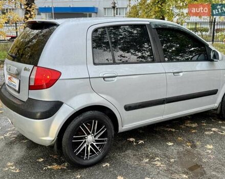 Серый Хендай Гетц, объемом двигателя 1.59 л и пробегом 120 тыс. км за 5990 $, фото 12 на Automoto.ua