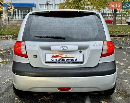 Серый Хендай Гетц, объемом двигателя 1.59 л и пробегом 120 тыс. км за 5990 $, фото 15 на Automoto.ua