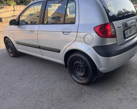 Серый Хендай Гетц, объемом двигателя 1.4 л и пробегом 208 тыс. км за 4000 $, фото 6 на Automoto.ua