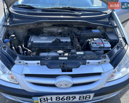 Сірий Хендай Гетц, об'ємом двигуна 1.39 л та пробігом 176 тис. км за 3600 $, фото 7 на Automoto.ua