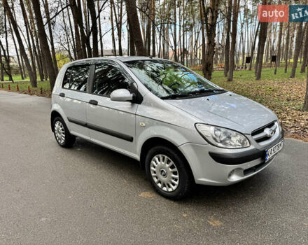 Серый Хендай Гетц, объемом двигателя 1.4 л и пробегом 149 тыс. км за 5500 $, фото 7 на Automoto.ua