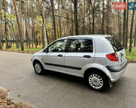 Серый Хендай Гетц, объемом двигателя 1.4 л и пробегом 149 тыс. км за 5500 $, фото 12 на Automoto.ua