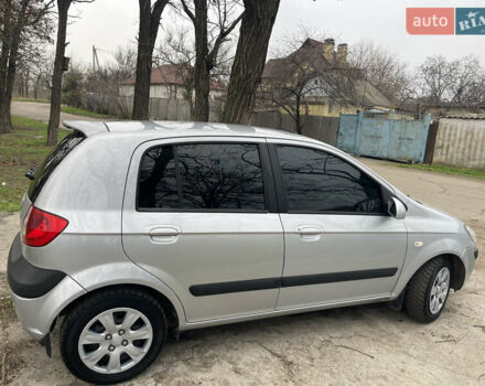 Серый Хендай Гетц, объемом двигателя 1.4 л и пробегом 160 тыс. км за 5500 $, фото 3 на Automoto.ua