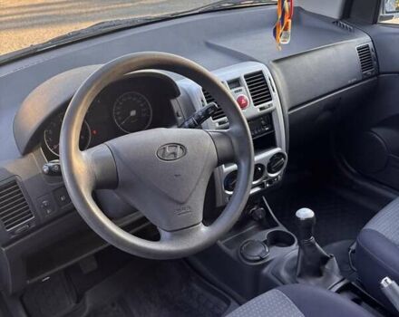Серый Хендай Гетц, объемом двигателя 1.4 л и пробегом 208 тыс. км за 4000 $, фото 18 на Automoto.ua