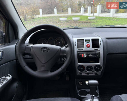 Серый Хендай Гетц, объемом двигателя 1.4 л и пробегом 180 тыс. км за 5200 $, фото 12 на Automoto.ua