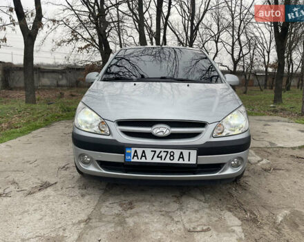 Серый Хендай Гетц, объемом двигателя 1.4 л и пробегом 160 тыс. км за 5500 $, фото 7 на Automoto.ua