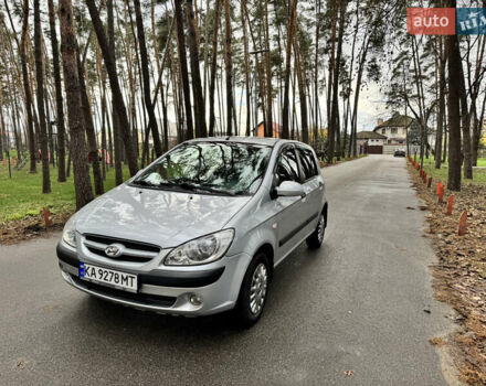 Серый Хендай Гетц, объемом двигателя 1.4 л и пробегом 149 тыс. км за 5500 $, фото 2 на Automoto.ua