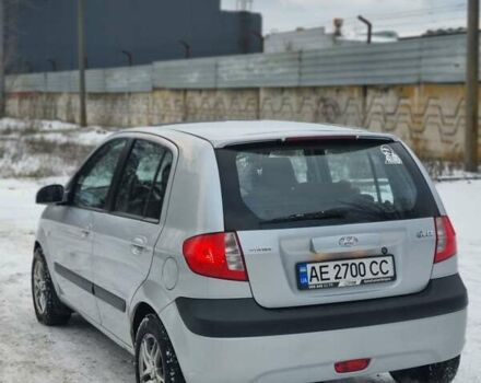 Серый Хендай Гетц, объемом двигателя 1.4 л и пробегом 190 тыс. км за 4900 $, фото 4 на Automoto.ua