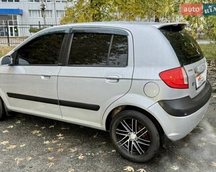 Серый Хендай Гетц, объемом двигателя 1.59 л и пробегом 120 тыс. км за 5990 $, фото 9 на Automoto.ua