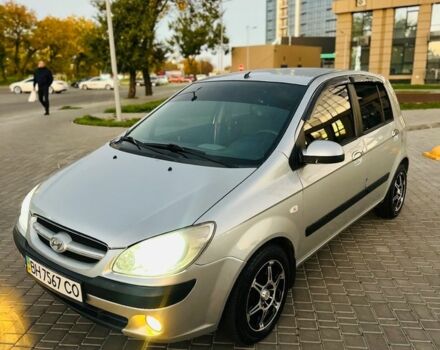Серый Хендай Гетц, объемом двигателя 1.6 л и пробегом 170 тыс. км за 4700 $, фото 2 на Automoto.ua
