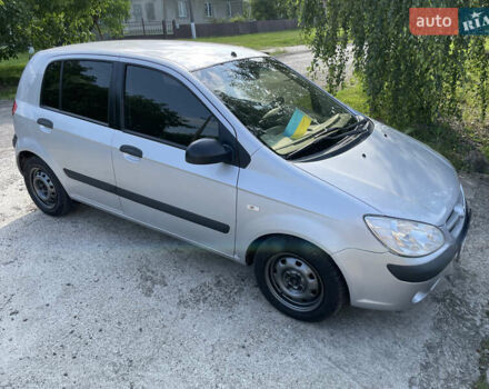 Сірий Хендай Гетц, об'ємом двигуна 1.09 л та пробігом 110 тис. км за 3800 $, фото 1 на Automoto.ua