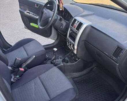 Серый Хендай Гетц, объемом двигателя 1.4 л и пробегом 208 тыс. км за 4000 $, фото 23 на Automoto.ua