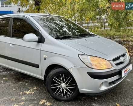 Серый Хендай Гетц, объемом двигателя 1.59 л и пробегом 120 тыс. км за 5990 $, фото 1 на Automoto.ua