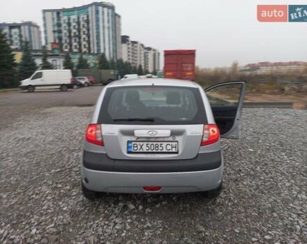 Сірий Хендай Гетц, об'ємом двигуна 1.4 л та пробігом 178 тис. км за 4000 $, фото 6 на Automoto.ua
