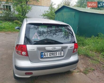 Сірий Хендай Гетц, об'ємом двигуна 1.4 л та пробігом 165 тис. км за 5200 $, фото 6 на Automoto.ua