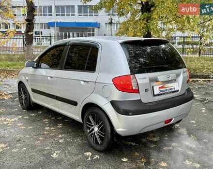 Серый Хендай Гетц, объемом двигателя 1.59 л и пробегом 120 тыс. км за 5990 $, фото 8 на Automoto.ua