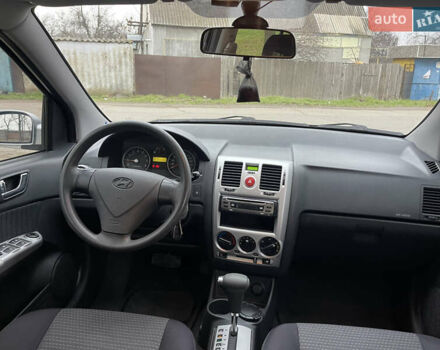 Серый Хендай Гетц, объемом двигателя 1.4 л и пробегом 160 тыс. км за 5500 $, фото 13 на Automoto.ua