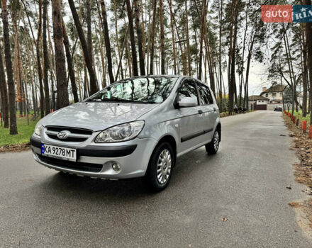 Серый Хендай Гетц, объемом двигателя 1.4 л и пробегом 149 тыс. км за 5500 $, фото 3 на Automoto.ua