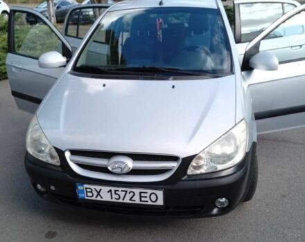 Серый Хендай Гетц, объемом двигателя 1.1 л и пробегом 165 тыс. км за 4000 $, фото 8 на Automoto.ua