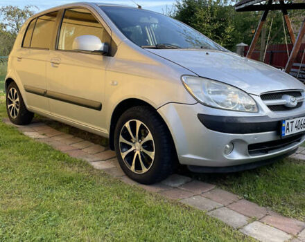 Сірий Хендай Гетц, об'ємом двигуна 1.4 л та пробігом 219 тис. км за 3800 $, фото 2 на Automoto.ua