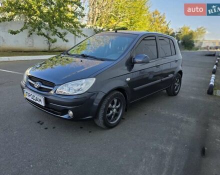 Серый Хендай Гетц, объемом двигателя 1.4 л и пробегом 190 тыс. км за 5200 $, фото 5 на Automoto.ua