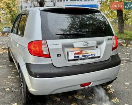 Серый Хендай Гетц, объемом двигателя 1.59 л и пробегом 120 тыс. км за 5990 $, фото 10 на Automoto.ua