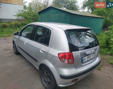 Сірий Хендай Гетц, об'ємом двигуна 1.4 л та пробігом 165 тис. км за 5200 $, фото 5 на Automoto.ua