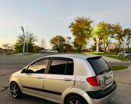 Серый Хендай Гетц, объемом двигателя 1.6 л и пробегом 170 тыс. км за 4700 $, фото 1 на Automoto.ua