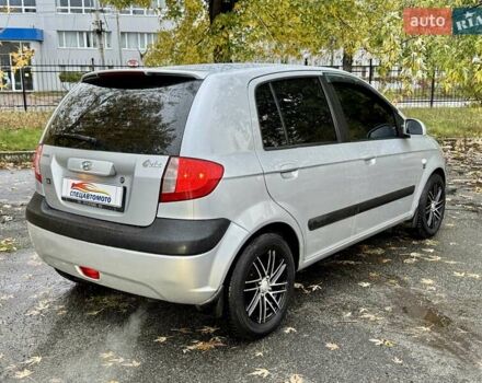 Серый Хендай Гетц, объемом двигателя 1.59 л и пробегом 120 тыс. км за 5990 $, фото 11 на Automoto.ua