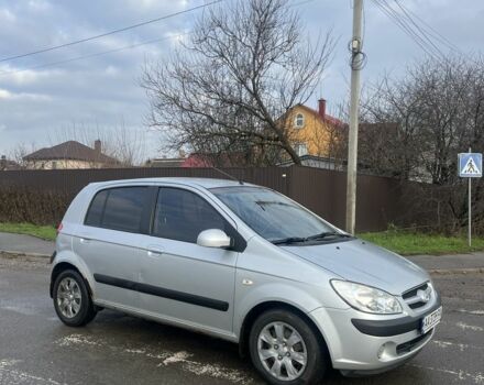 Сірий Хендай Гетц, об'ємом двигуна 1.6 л та пробігом 126 тис. км за 4600 $, фото 2 на Automoto.ua