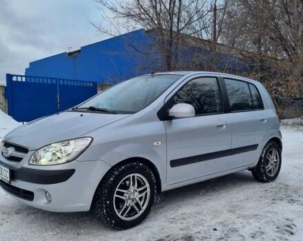 Серый Хендай Гетц, объемом двигателя 1.4 л и пробегом 190 тыс. км за 4900 $, фото 2 на Automoto.ua