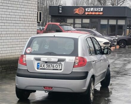 Серый Хендай Гетц, объемом двигателя 1.4 л и пробегом 135 тыс. км за 3400 $, фото 5 на Automoto.ua