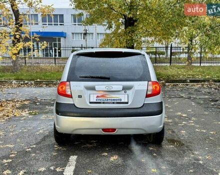 Серый Хендай Гетц, объемом двигателя 1.59 л и пробегом 120 тыс. км за 5990 $, фото 14 на Automoto.ua